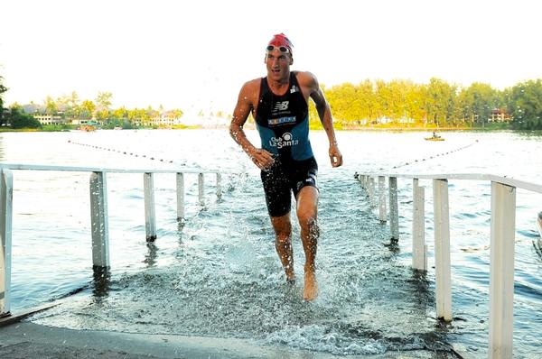 Challenge Laguna Phuket 2013 Champion Rasmus Petraeus of Denmark.